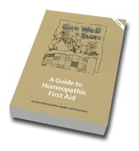 A Guide to Homeopathic First Aid, The School of Homeopathy