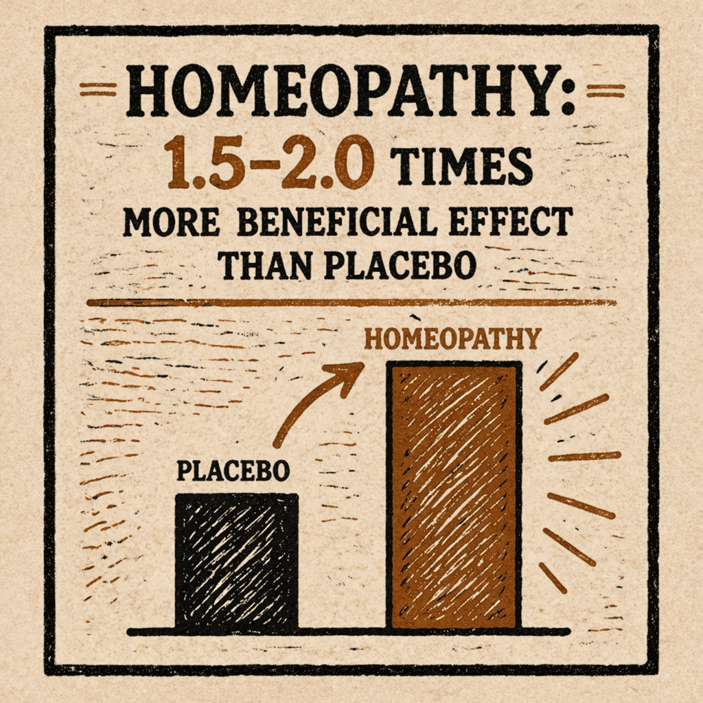 1.5–2 times more effective than placebo 1.5–2 times more effective than placebo
