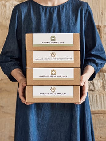Homeopathy course boxes